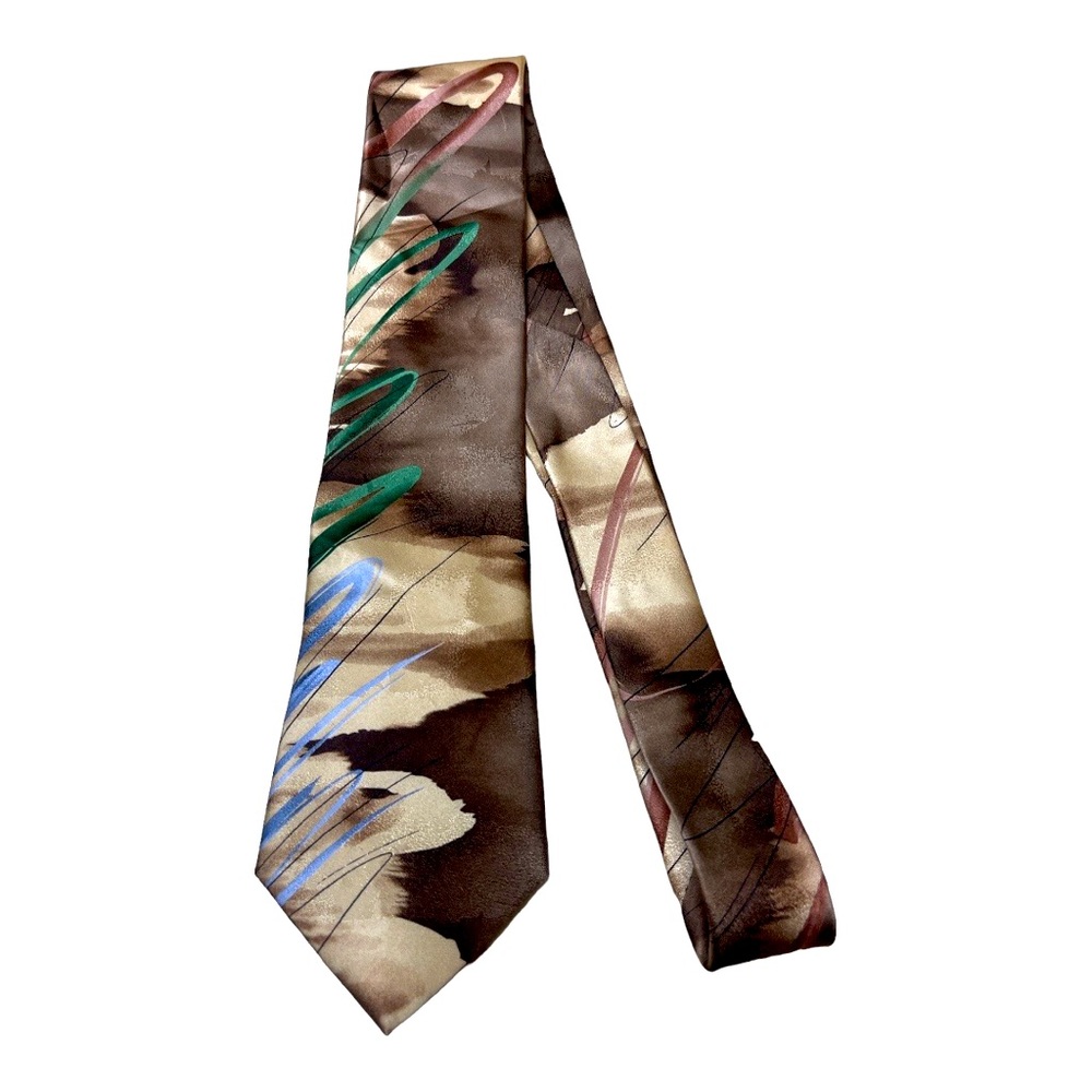 J.GARCIA Extra Long -SILK NECKTIE